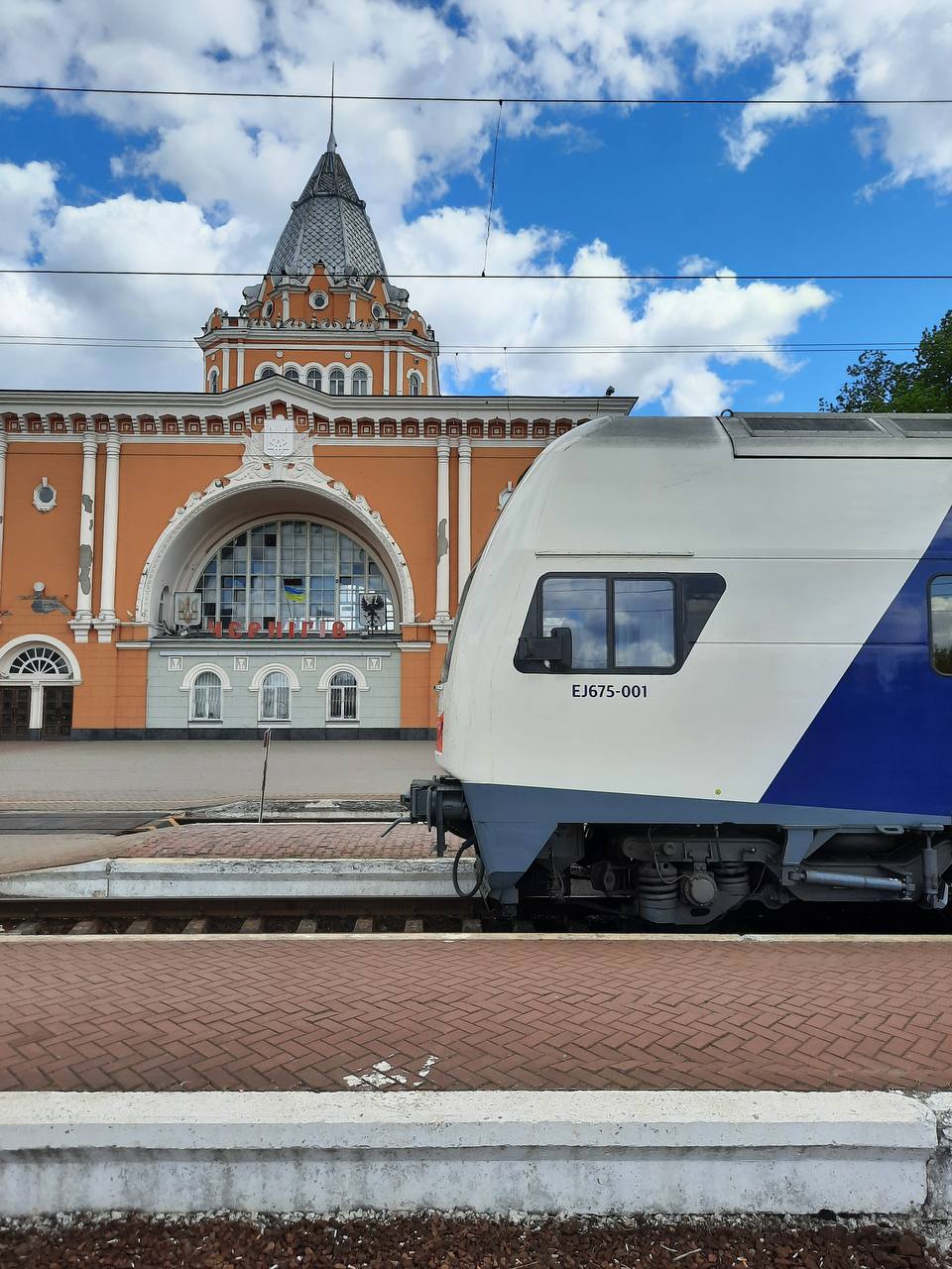 Новый поезд на маршруте Чернигов – Киев – Чернигов